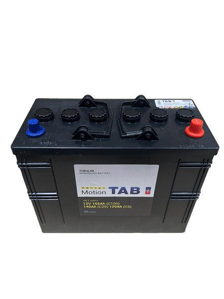 Batteri rørplate deep cycle 12V 140AH/20-120AH/5 (TAB 100812-120