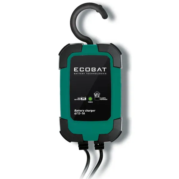 Ecobat Batterilader 6/12V – 1A